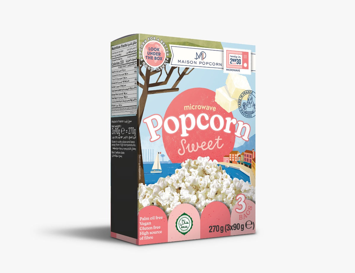 Maison Microwave Popcorn Sweet 270g