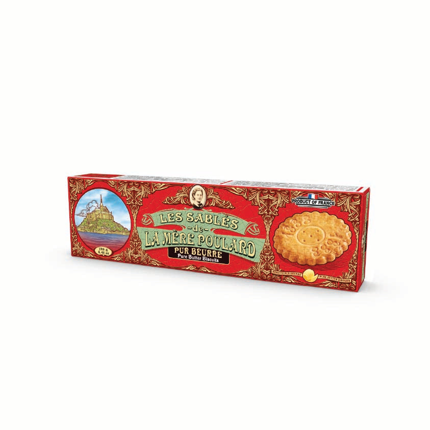 LA MERE POULARD Pure Butter Biscuits 125 g