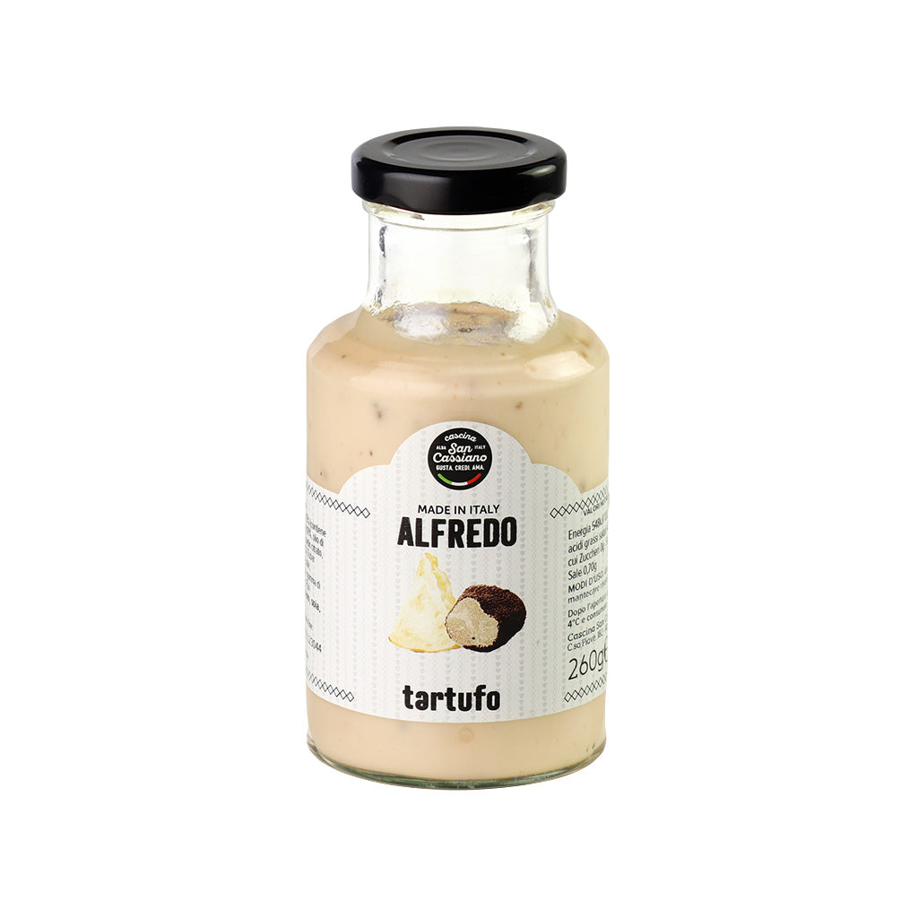 San Cassiano Alfredo Cheese Sauce with Black Truffle 260g