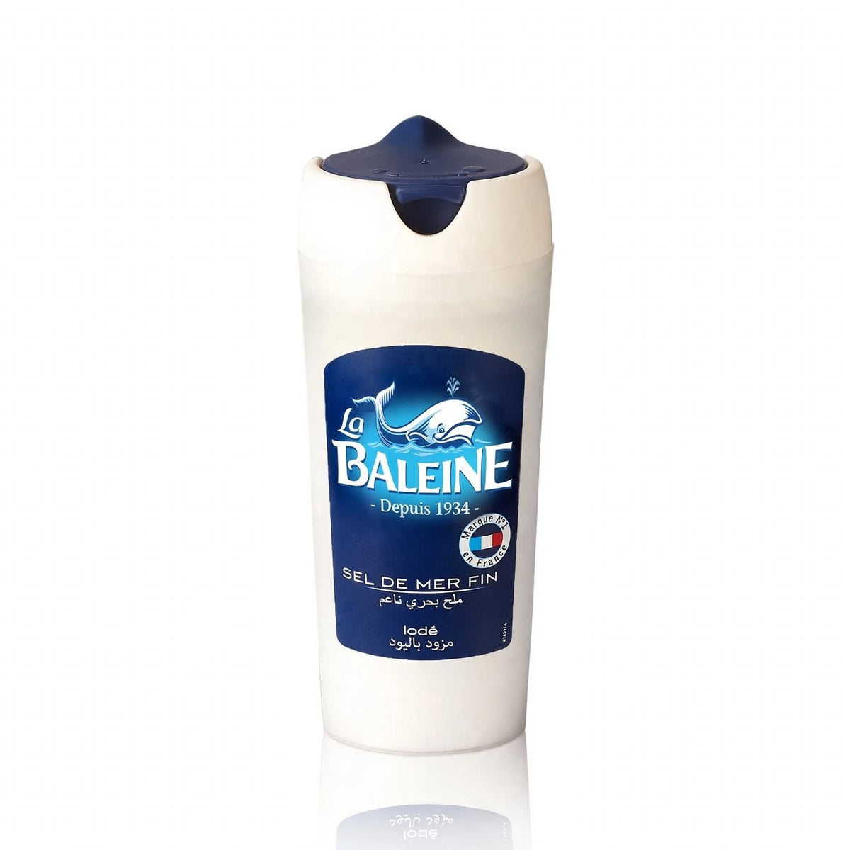 La Baleine Fine Sea Salt Iodalized Shaker 125g
