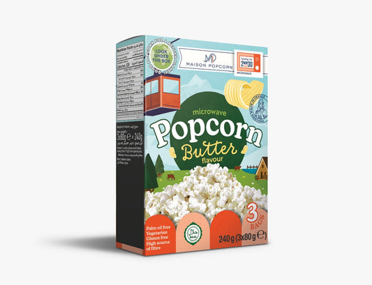 Maison Microwave Popcorn Butter 240g