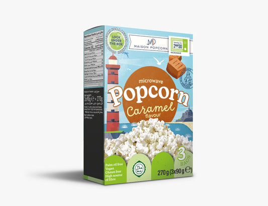 Maison Microwave Popcorn Caramel 270g