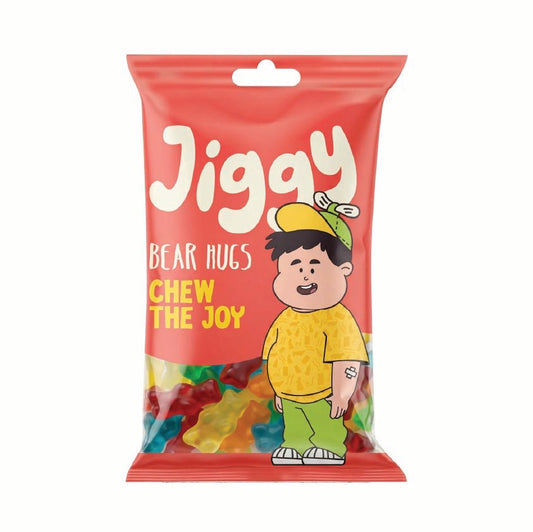 Jiggy Fruits Flavor Jelly Bear hugs 70 Gram