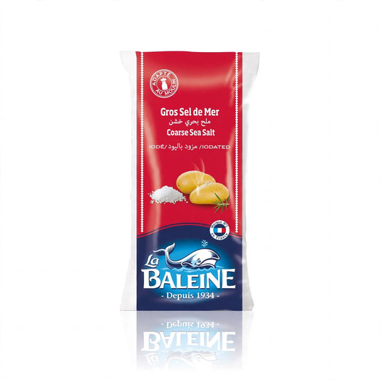 La Baleine Coarse Sea Salt Iodalized  1 KG