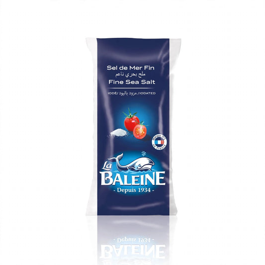 La Baleine Fine Sea Salt Iodalized  1 KG