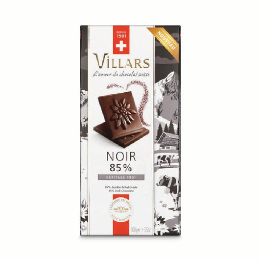 Villars pure dark 85% bar 100g