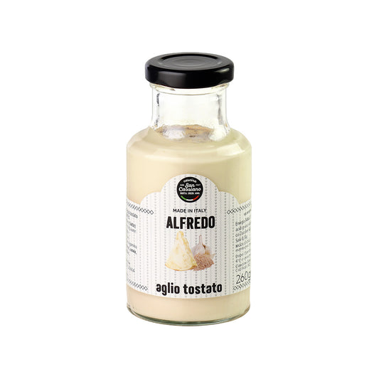 San Cassiano Alfredo Cheese Sauce with Roasted Garlic 260g