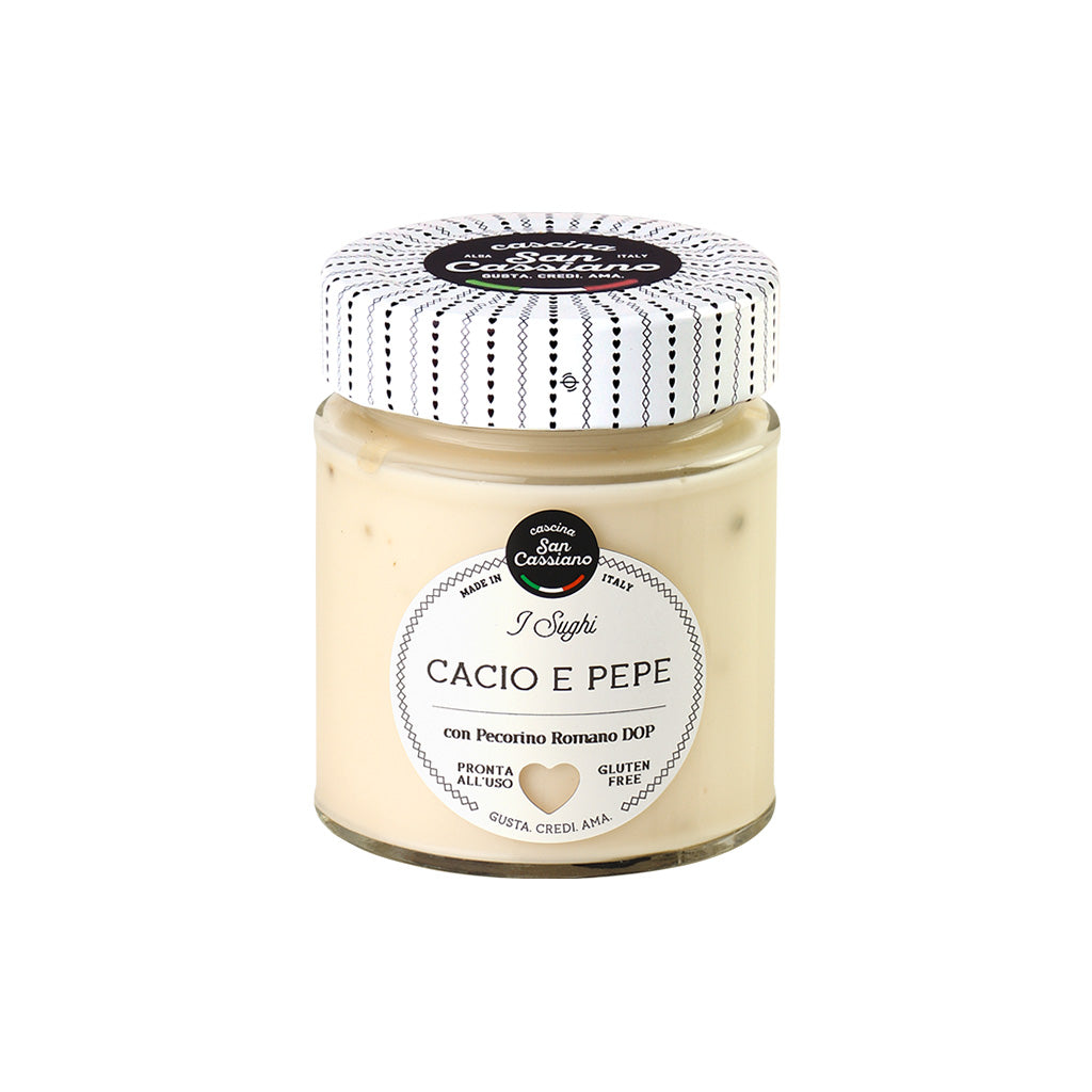 San Cassiano Cacio e Pepe Pecorino PDO Cheese and Pepper Sauce 150g