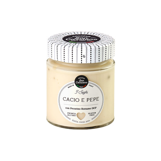 San Cassiano Cacio e Pepe Pecorino PDO Cheese and Pepper Sauce 150g